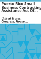 Puerto_Rico_Small_Business_Contracting_Assistance_Act_of_2018
